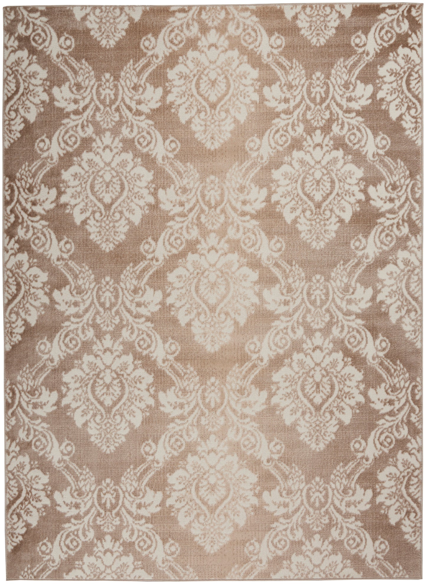 Nourison Home Elation ETN03 Ivory Mocha Traditional Power-loomed Rug