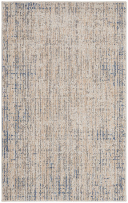 Calvin Klein River Flow RFV04 Beige Grey Contemporary Power-loomed Rug