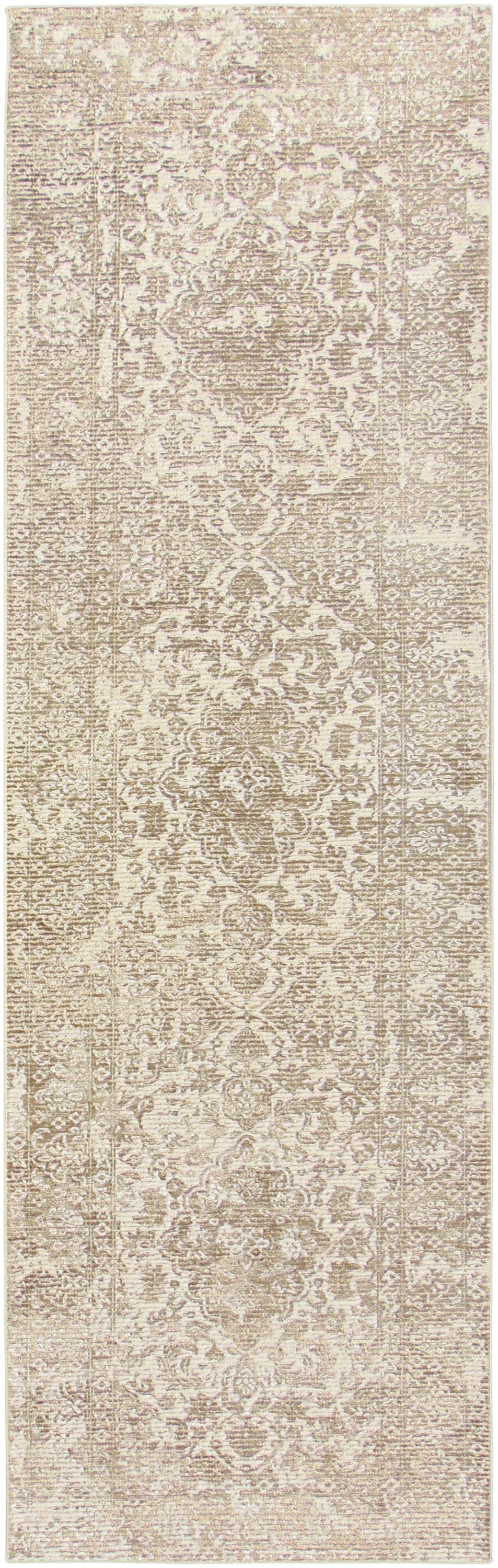 Nourison Home Azalea AZA01 Ivory Beige Traditional Hand Tufted Rug