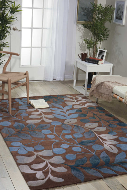 Nourison Home Contour  Mocha  Contemporary