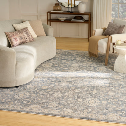 Nourison Home Retreat  Blue  Traditional