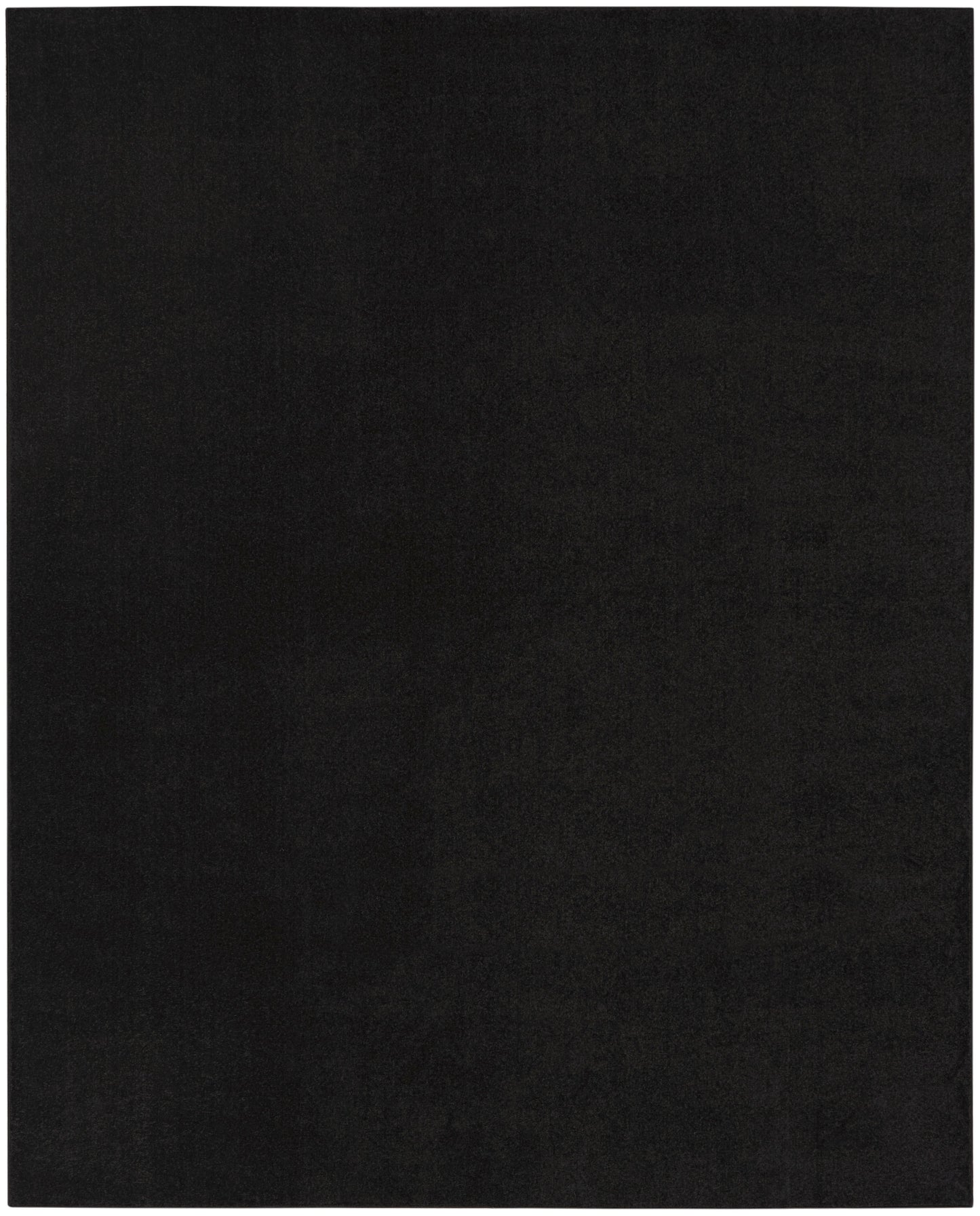 Nourison Home Nourison Essentials NRE01 Black Contemporary Power-loomed Rug