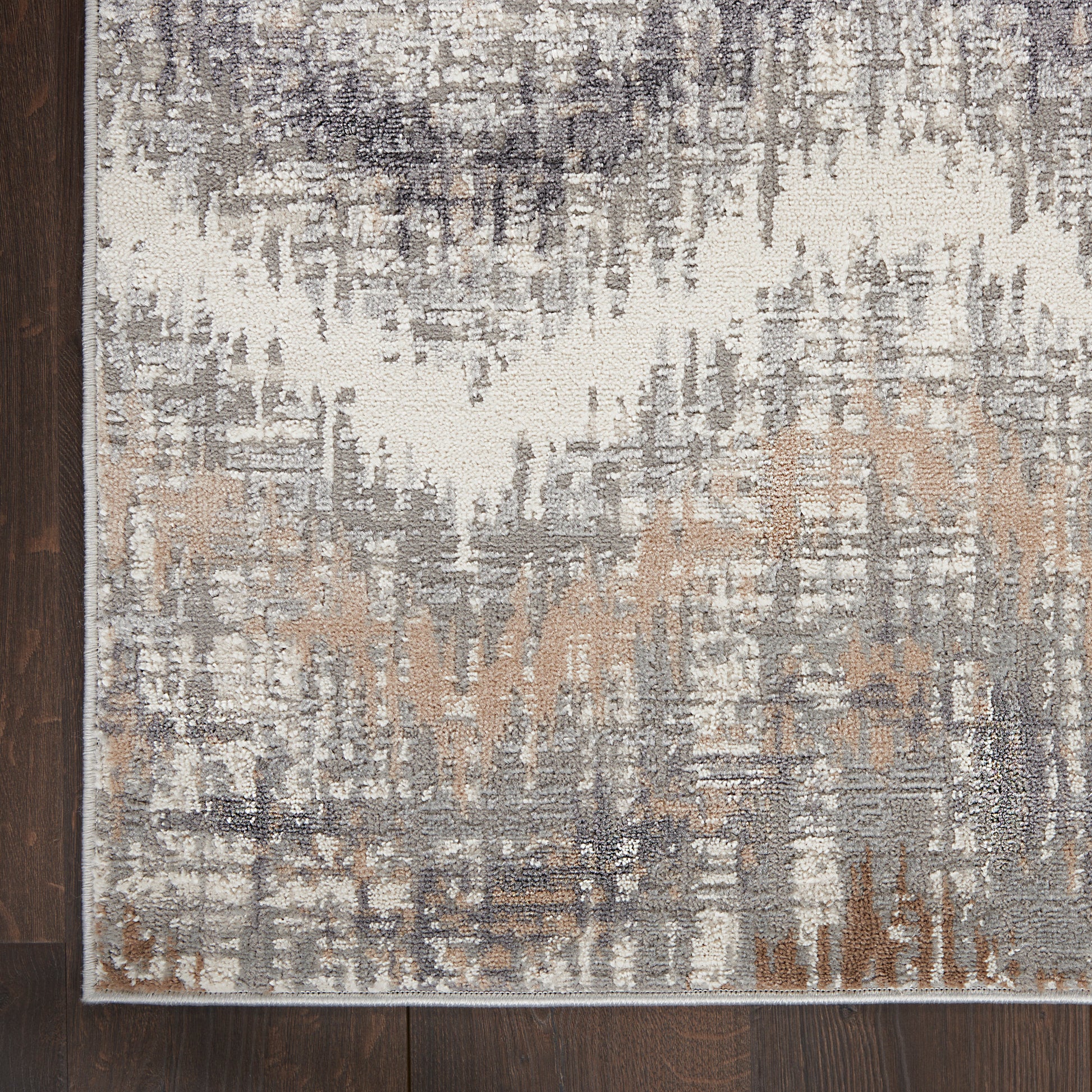 Nourison Home Elation  Grey Ivory  Contemporary