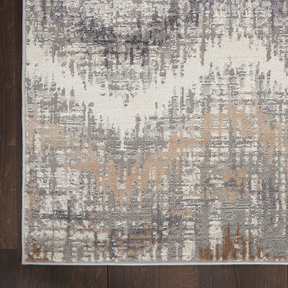 Nourison Home Elation  Grey Ivory  Contemporary