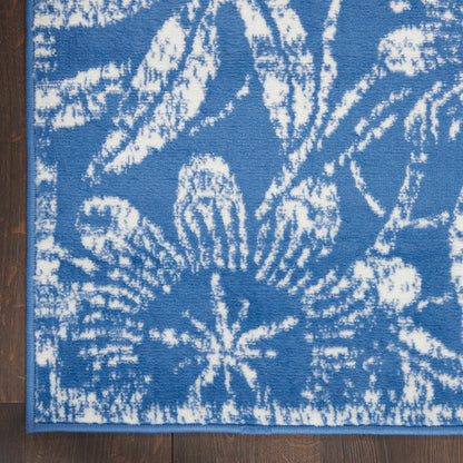 Nourison Home Whimsicle  Blue  Contemporary