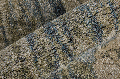 Feizy Skyview  Green  Modern/Bohemian & Eclectic/Industrial