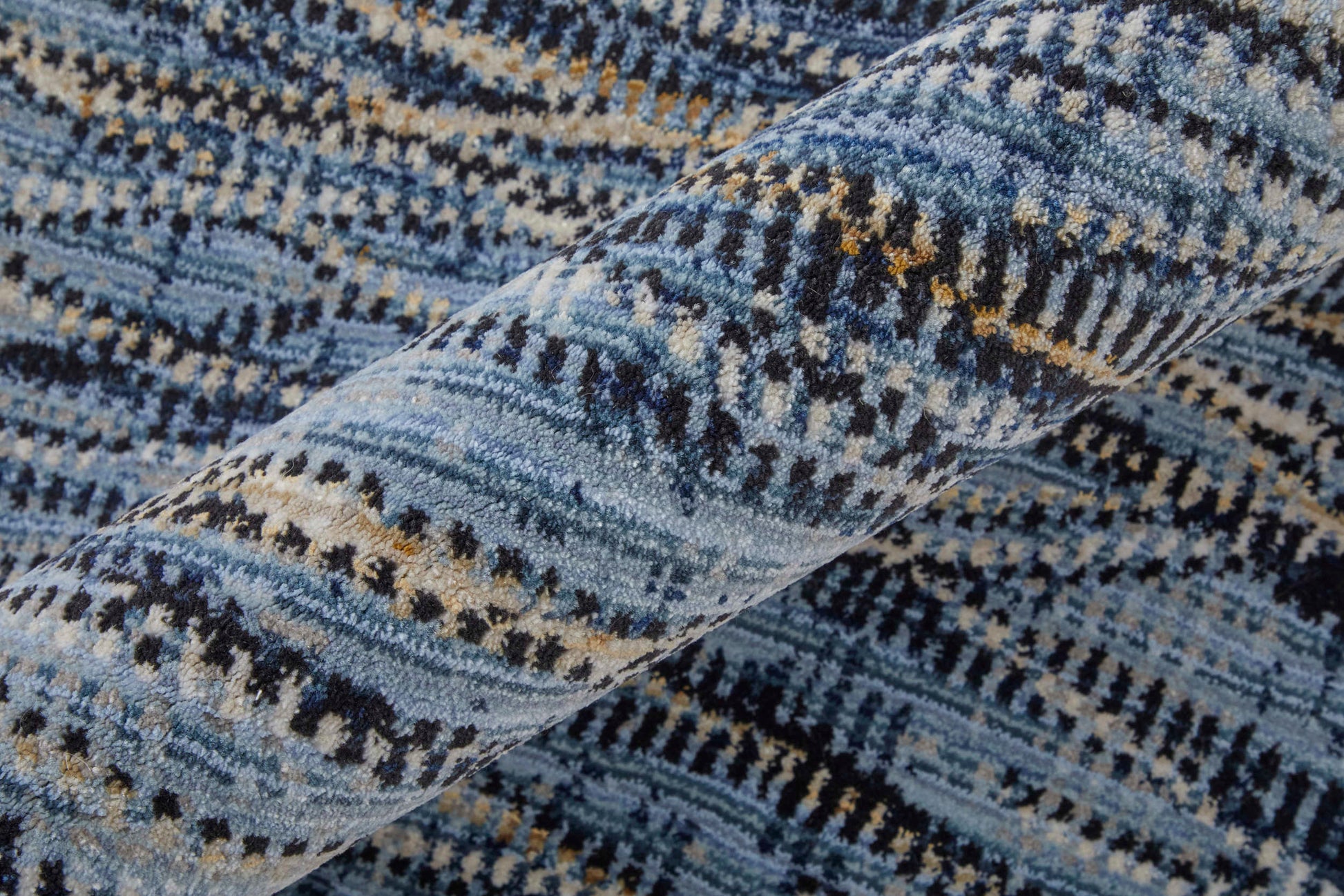 Feizy Sonora 39NXF Blue Navy Modern/Casual/Industrial Machinemade Rug - Rugs - Feizy - Atlanta Designer Rugs