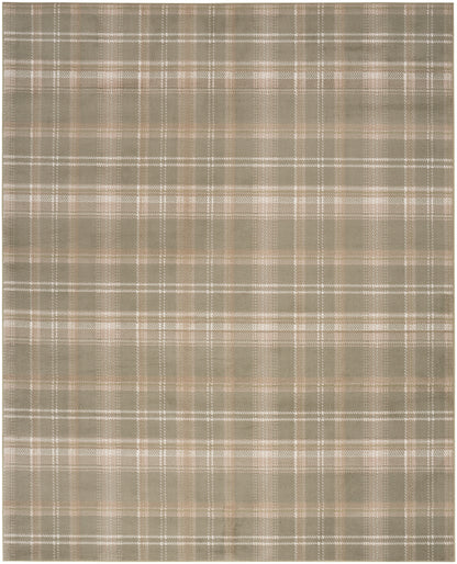 Nourison Home Grafix GRF03 Olive Contemporary Power-loomed Rug