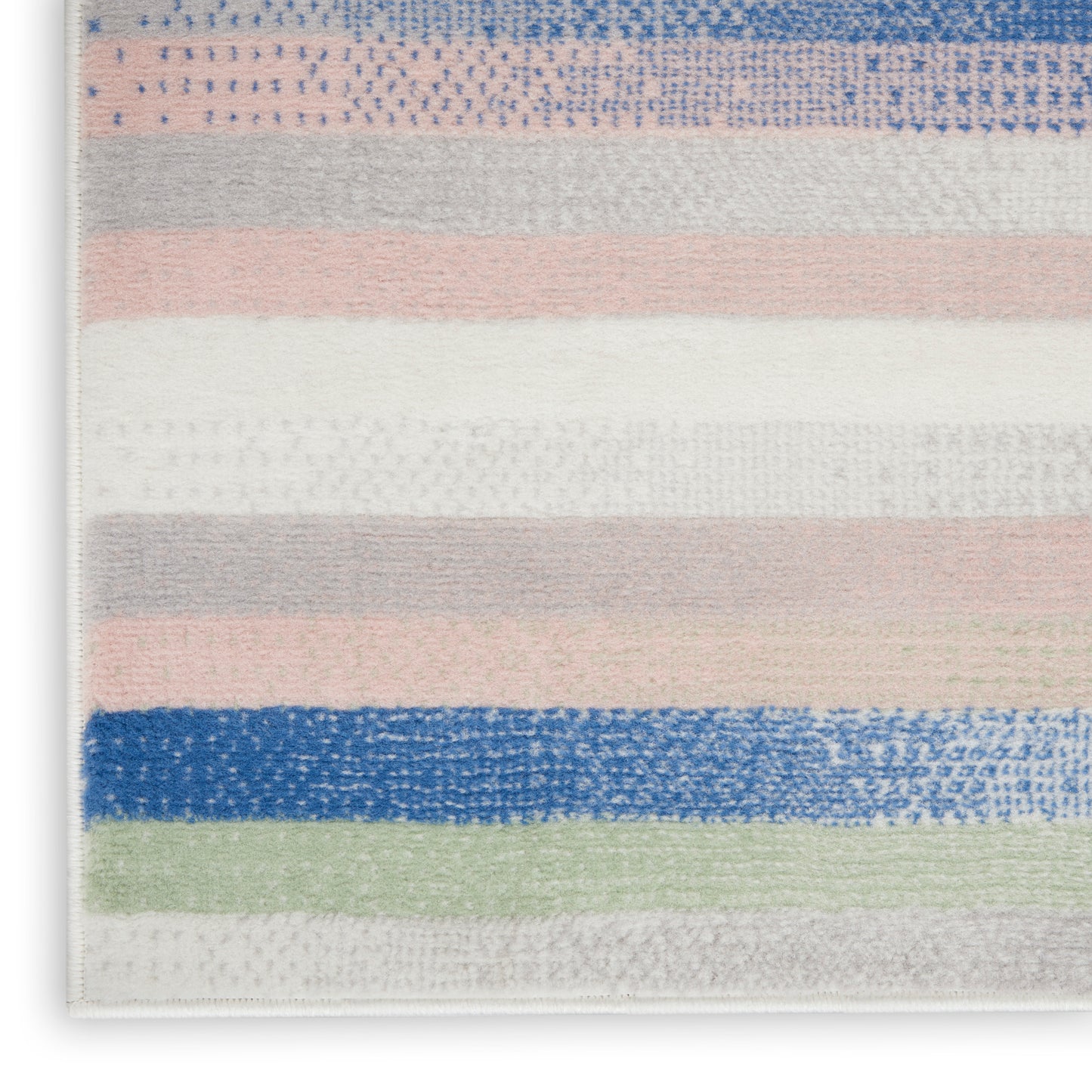 Nourison Home Whimsicle  Ivory Multicolor  Contemporary