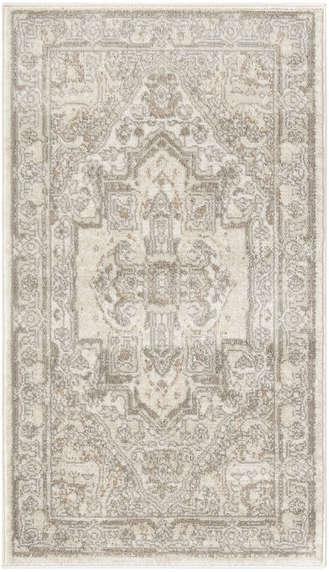 Nourison Home Quarry QUA18 Beige Traditional Power-loomed Rugs