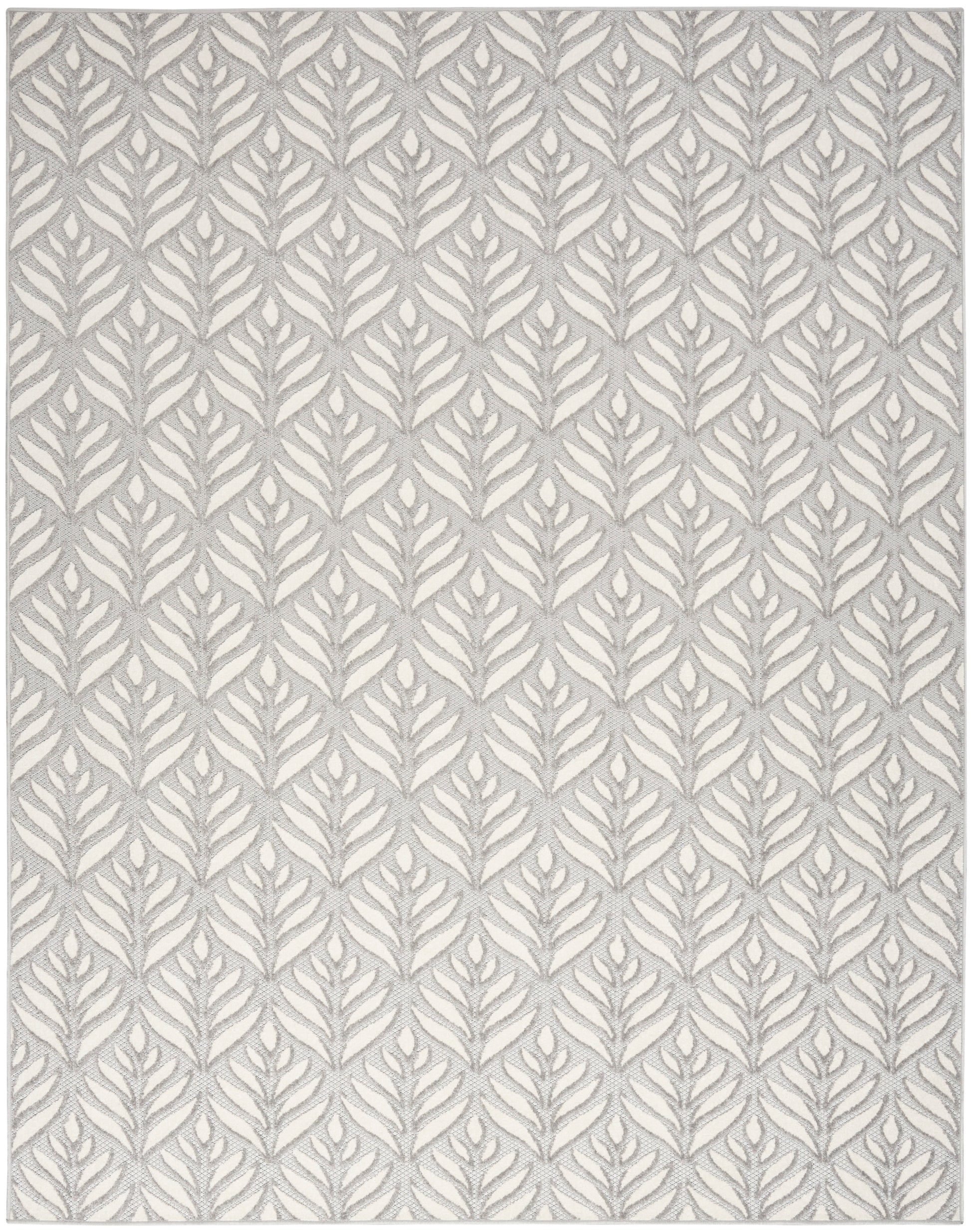 Nourison Home Aloha  Grey  Contemporary