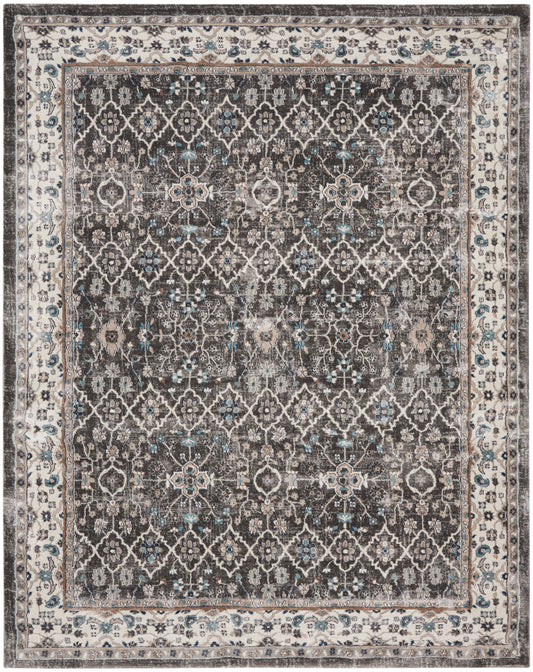Nourison Home American Manor  Grey Ivory  Traditional