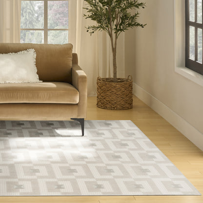 Nourison Home Nordic  Ivory Beige  Contemporary