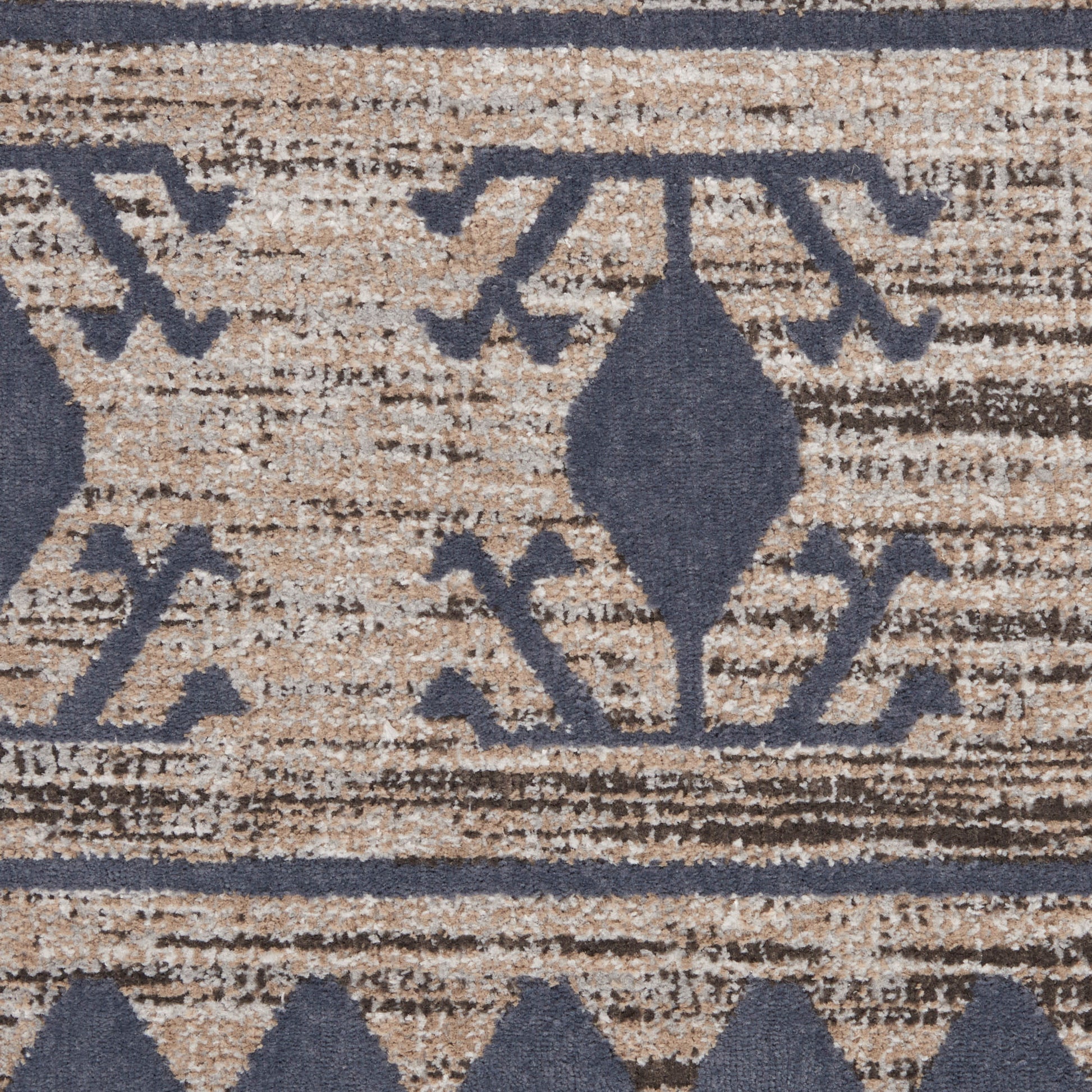 Nourison Home Asilah  Mocha Charcoal  Contemporary