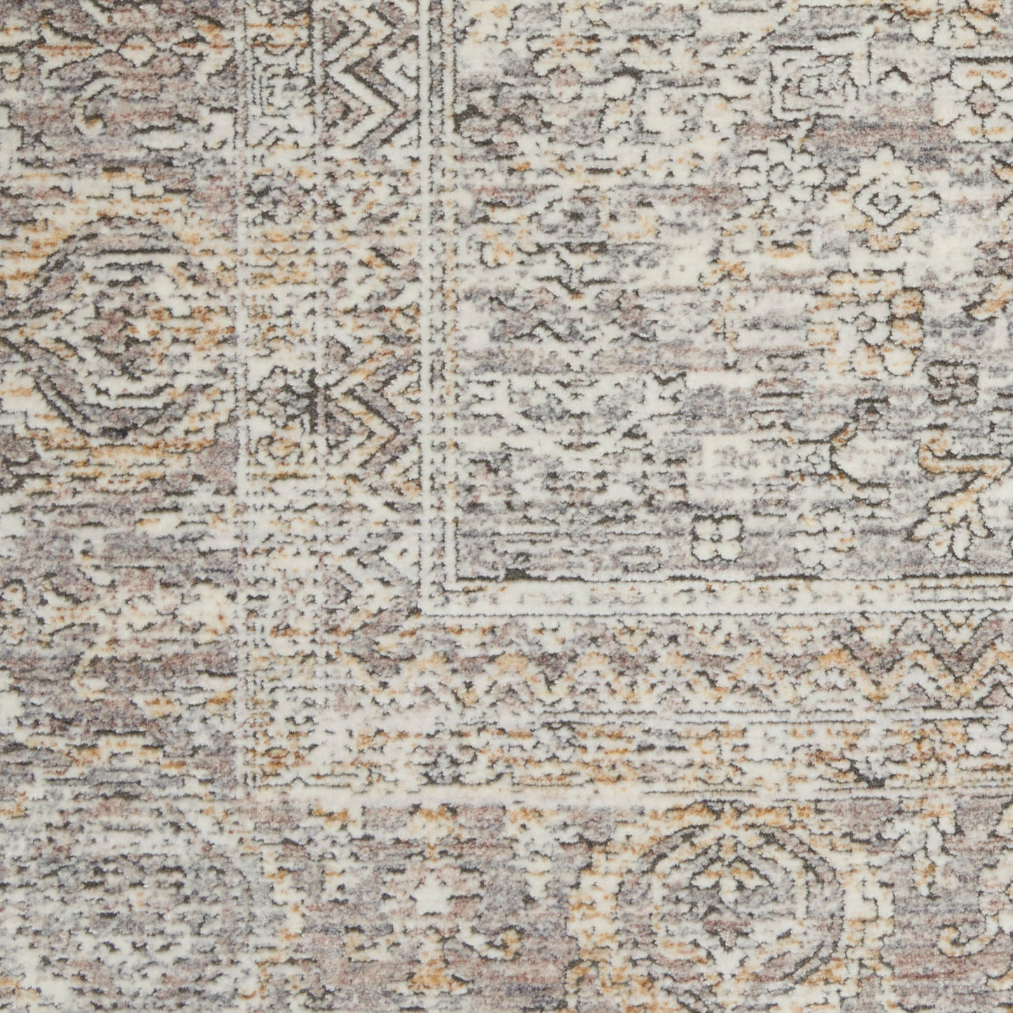 Nourison Home Starry Nights  Cream Grey  Traditional