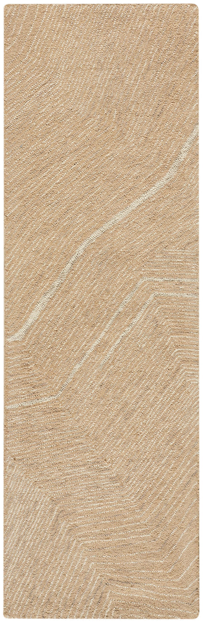 DKNY Pure Angles ANG01 Camel Contemporary Hand Tufted Rug