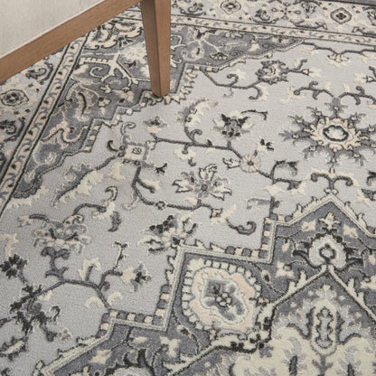 Nourison Home Grand Villa  Grey  Traditional