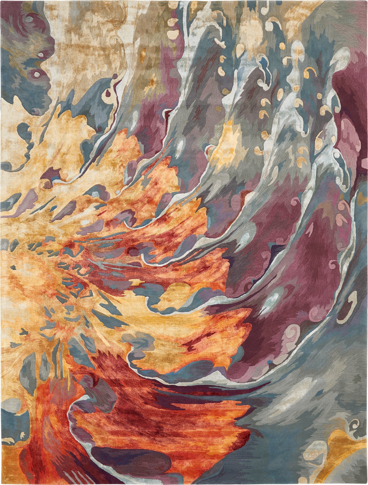 Nourison Home Prismatic PRS08 Multicolor Contemporary Hand Tufted Rug