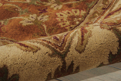 Nourison Home Jaipur  Rust  Traditional