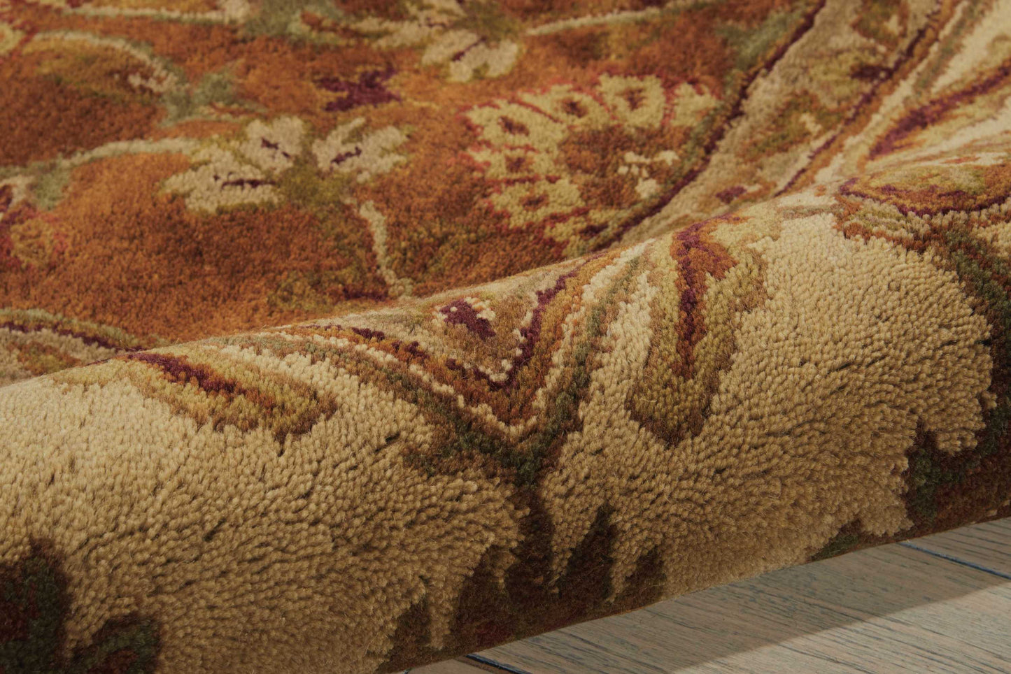 Nourison Home Jaipur  Rust  Traditional