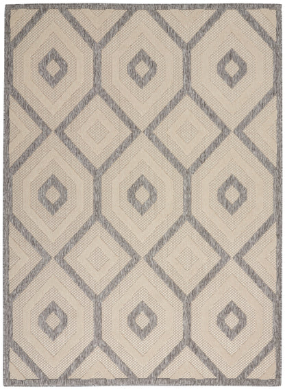 Nourison Home Cozumel CZM02 Cream Contemporary Power-loomed Rug