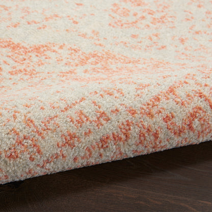 Nourison Home Tranquil  Ivory Pink  Traditional