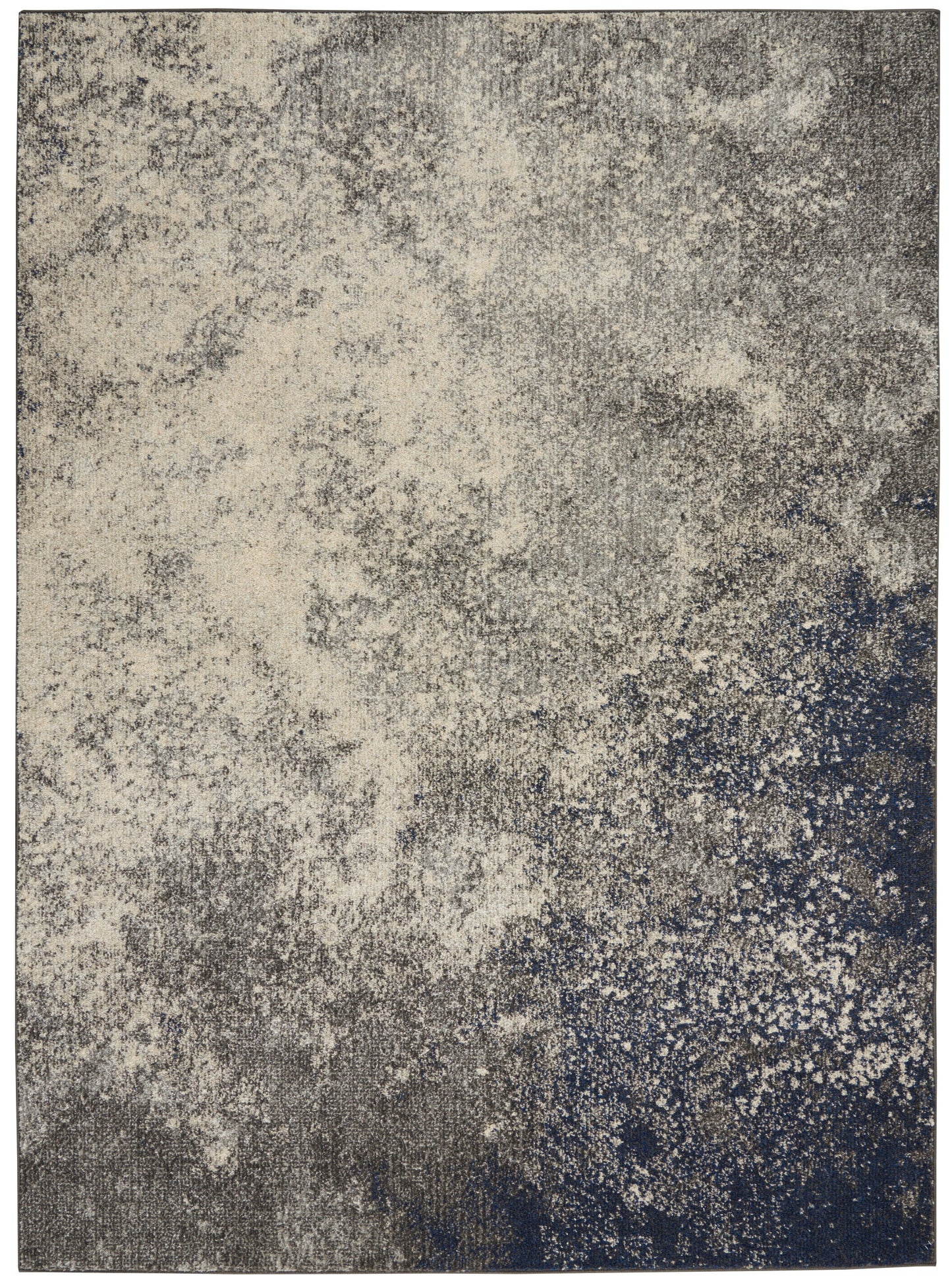 Nourison Home Passion PSN10 Charcoal Ivory Contemporary Power-loomed Rugs