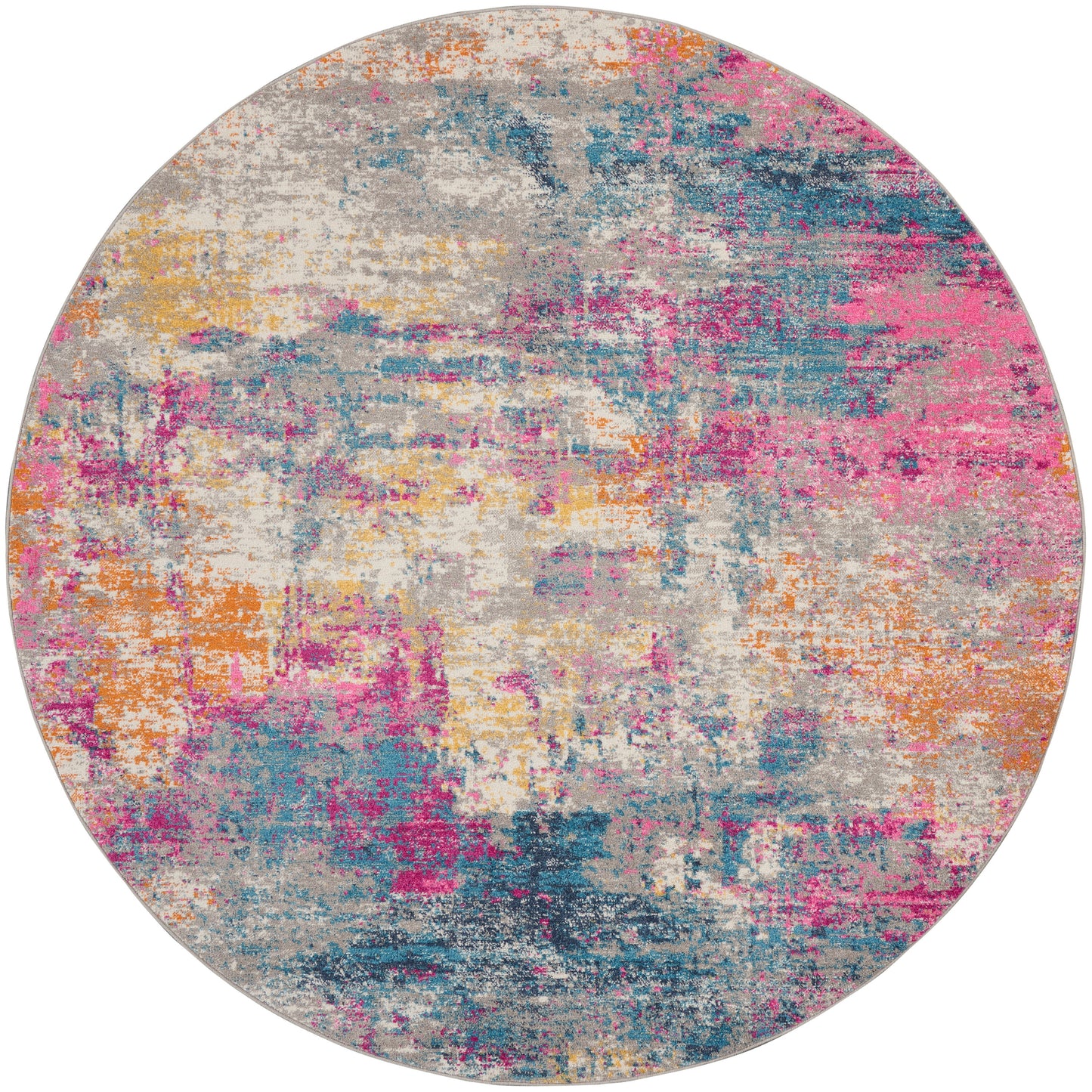 Nourison Home Passion PSN36 Ivory Multicolor Contemporary Power-loomed Rugs