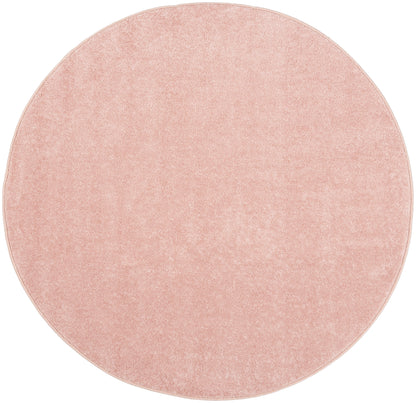 Nourison Home Nourison Essentials NRE01 Pink Contemporary Power-loomed Rug