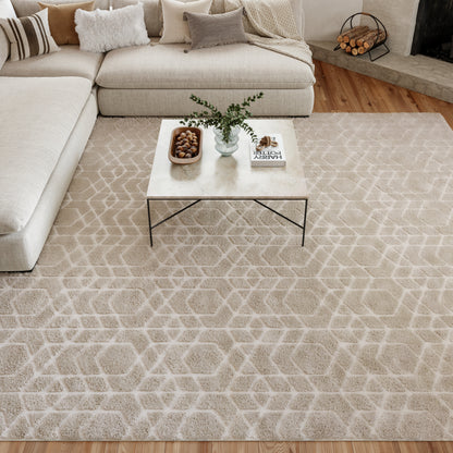 Nourison Home Washable Charm  Silver Ivory  Contemporary