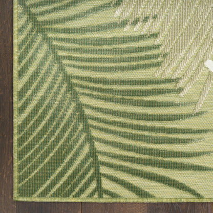 Nourison Home Suncoast  Green  Contemporary