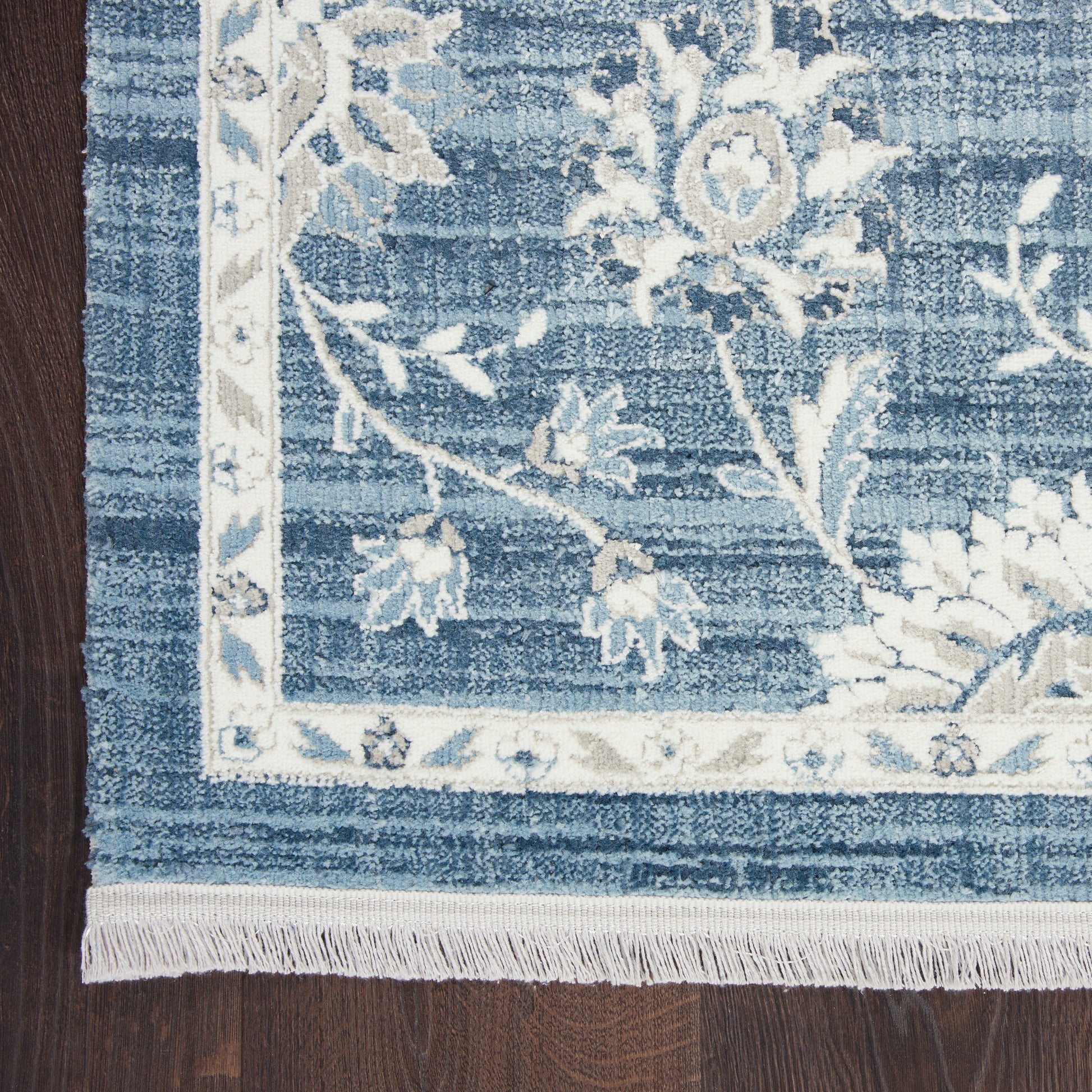 Nourison Home Lennox  Blue Ivory  Transitional