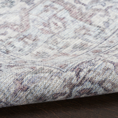 Nourison Home New Concept Washables  Ivory Grey  Traditional