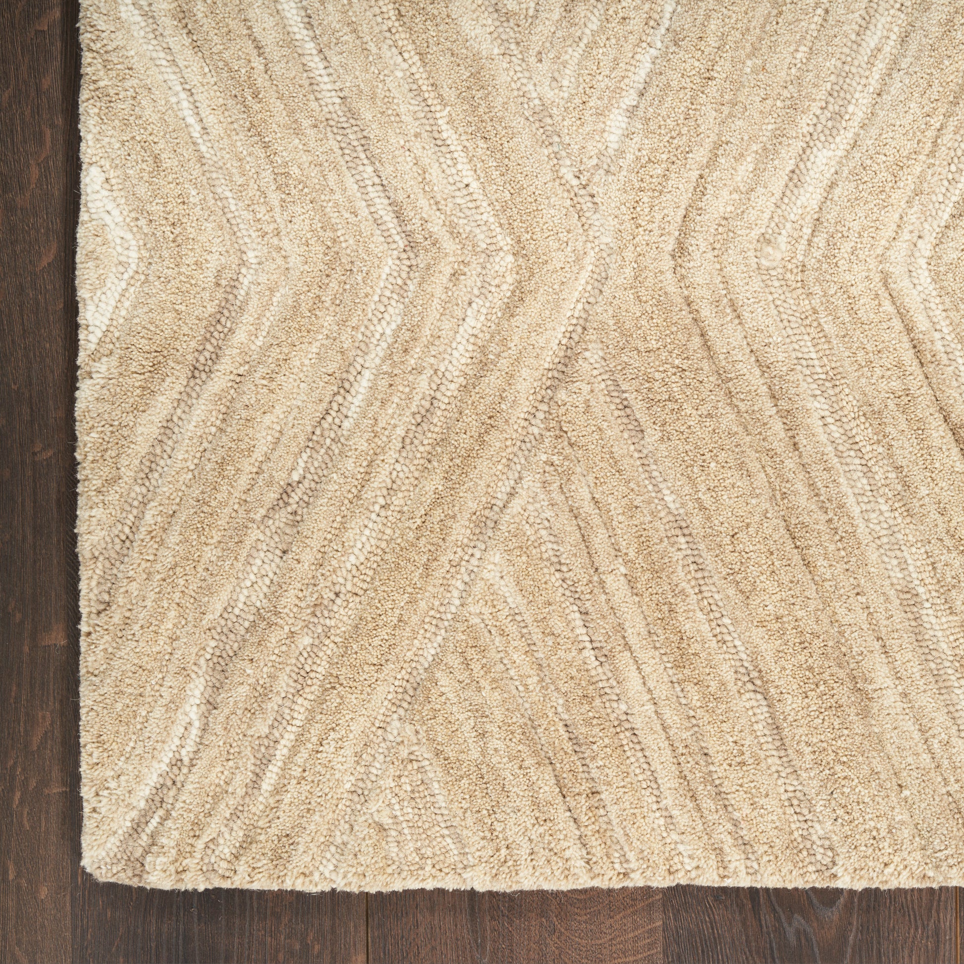 Nourison Home Graceful  Taupe  Contemporary