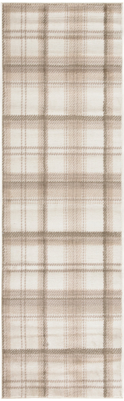 Nourison Home Grafix GRF03 Ivory Beige Contemporary Power-loomed Rug