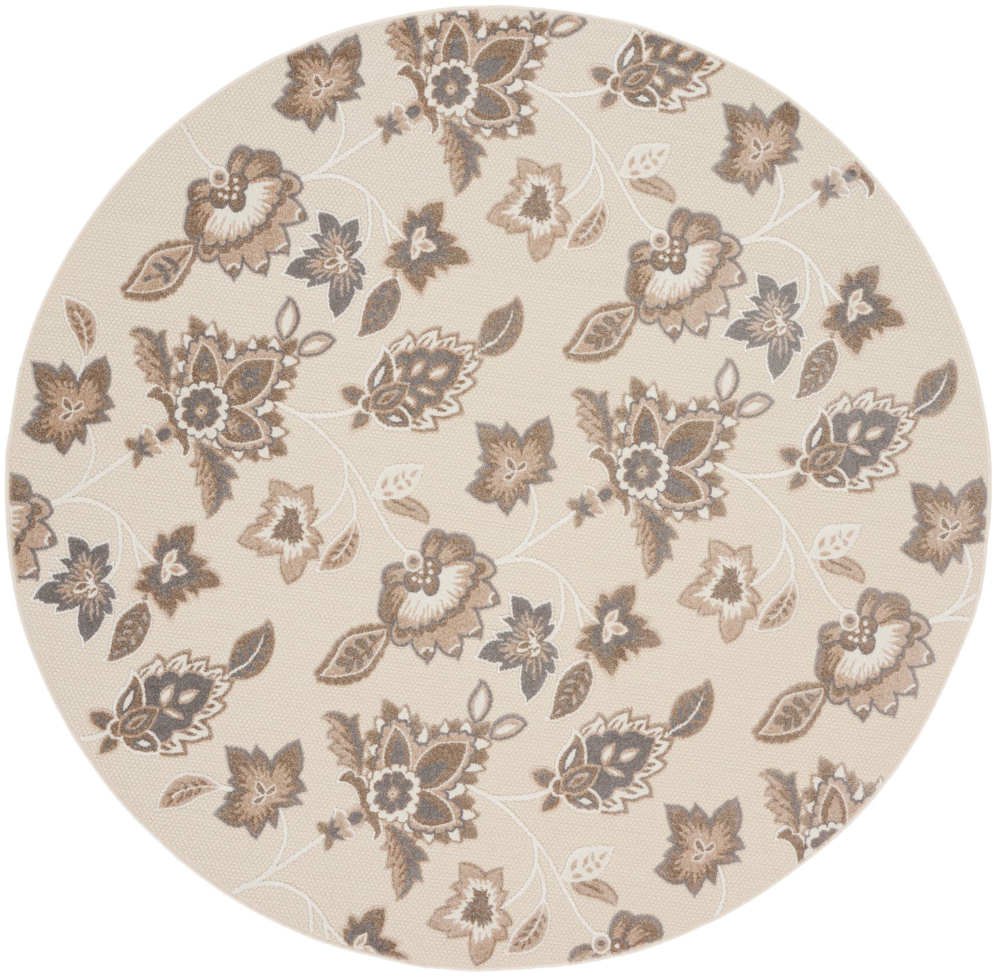 Nourison Home Aloha ALH31 Beige Contemporary Power-loomed Rugs