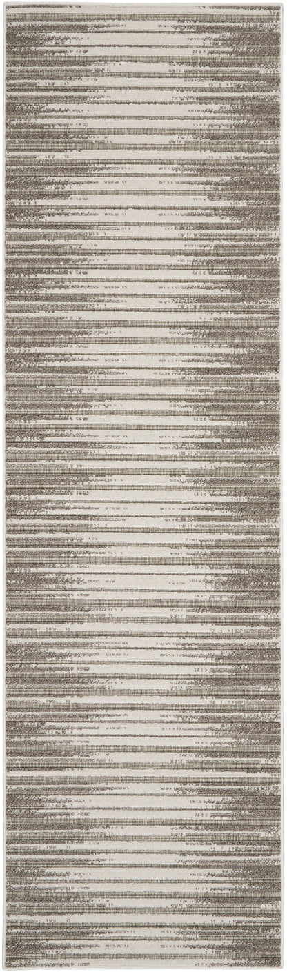Nourison Home Key Largo KLG01 Light Grey Contemporary Power-loomed Rugs