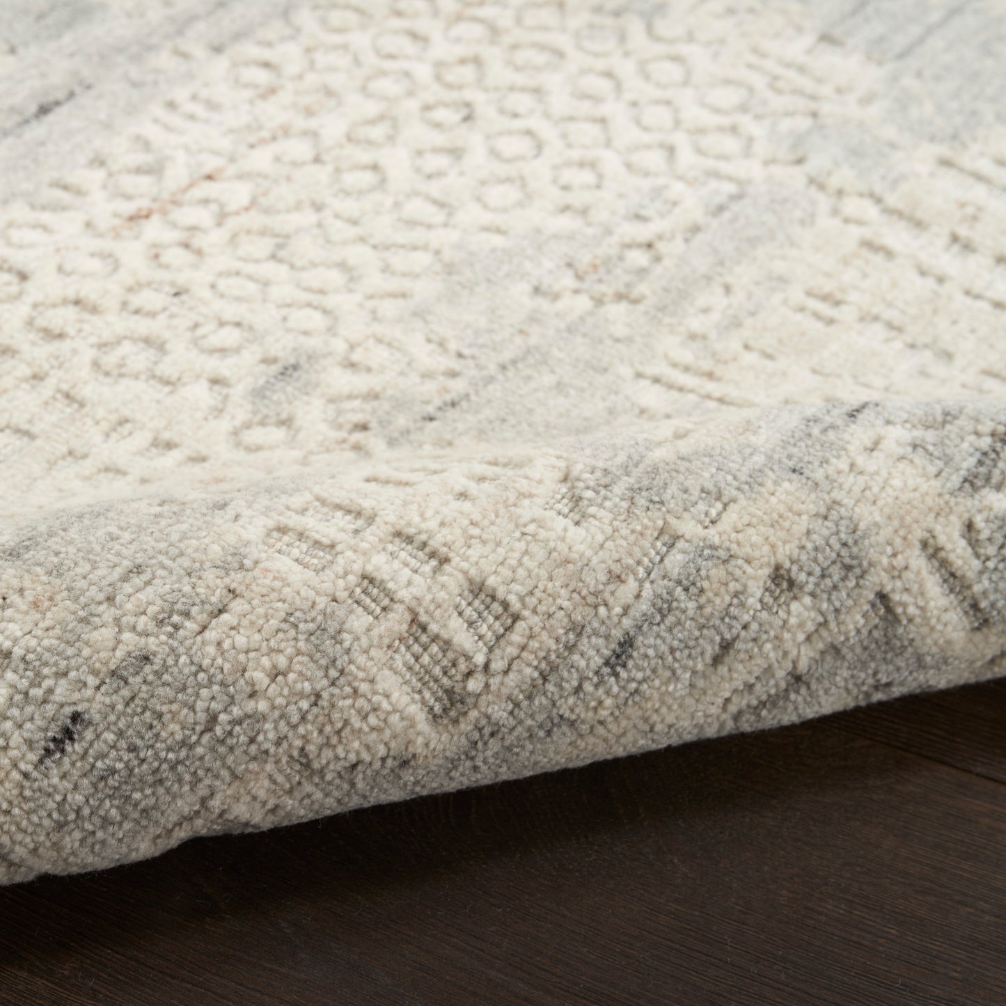 Nourison Home Harmony  Ivory Grey  Contemporary