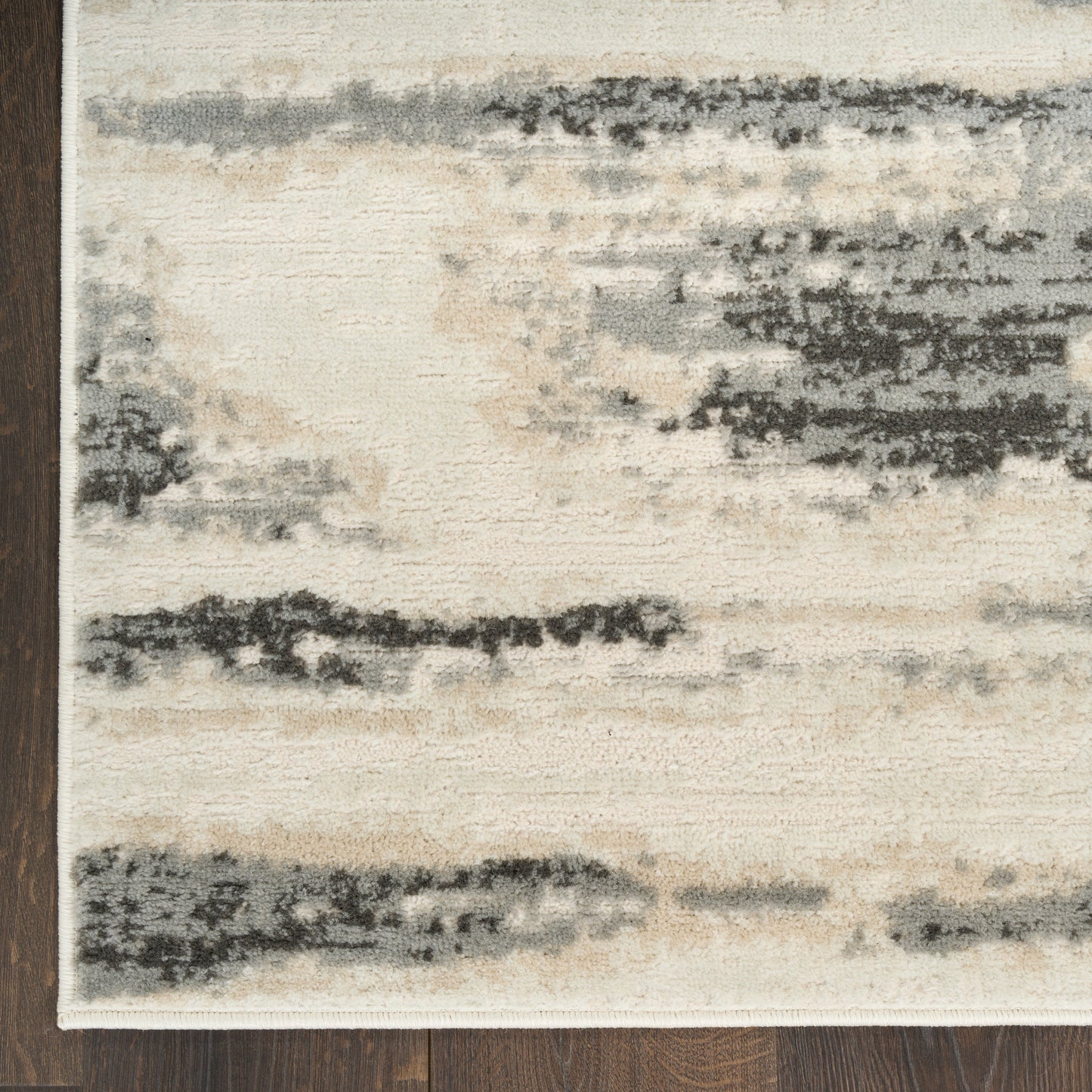 Nourison Home Serenity Home  Grey Multicolor  Contemporary