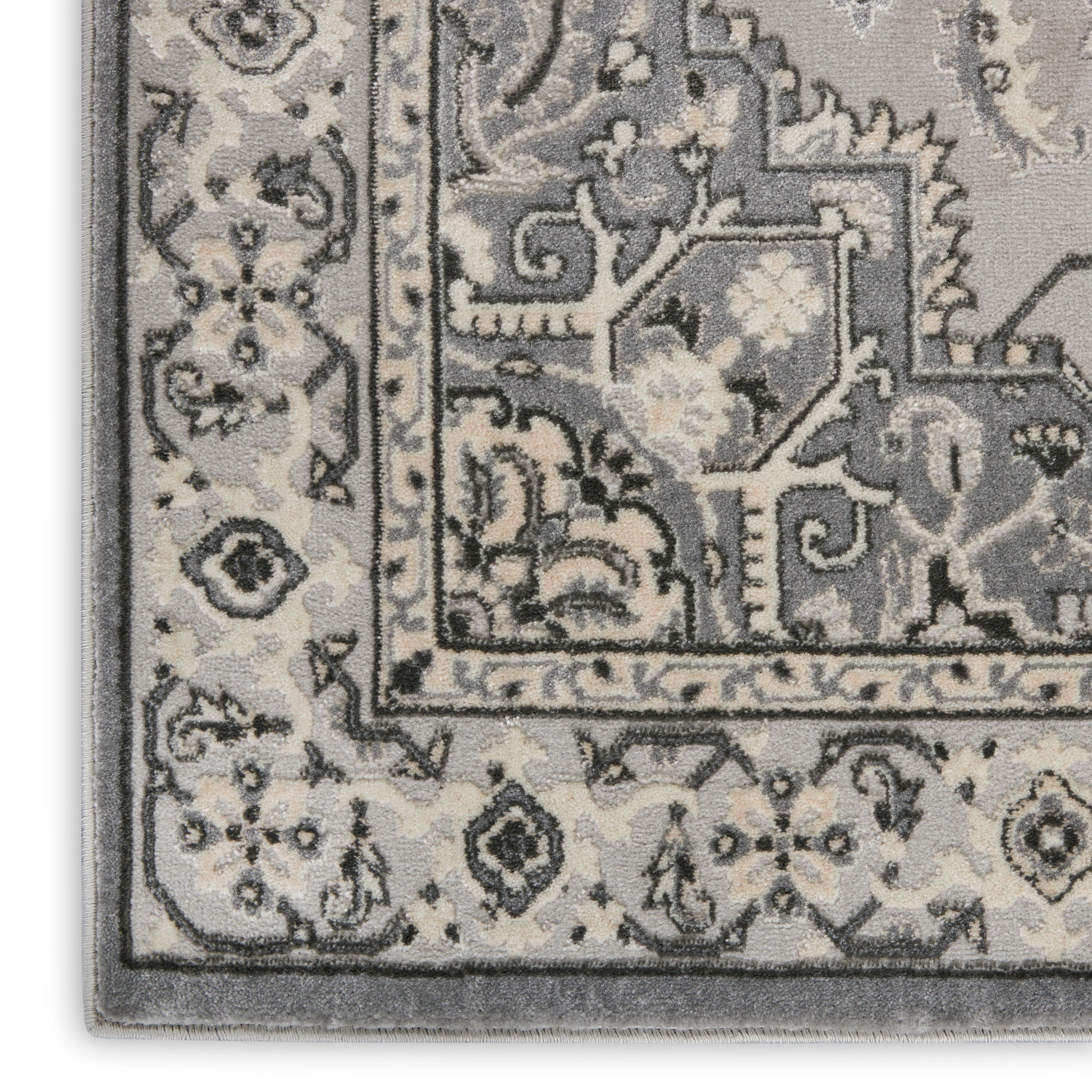 Nourison Home Grand Villa  Grey  Traditional