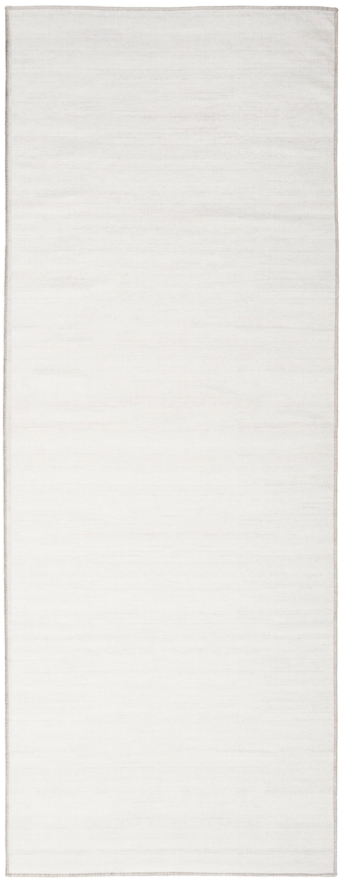 Nourison Home Washable Essentials WAE01 Ivory Grey Contemporary Loom-woven Rug