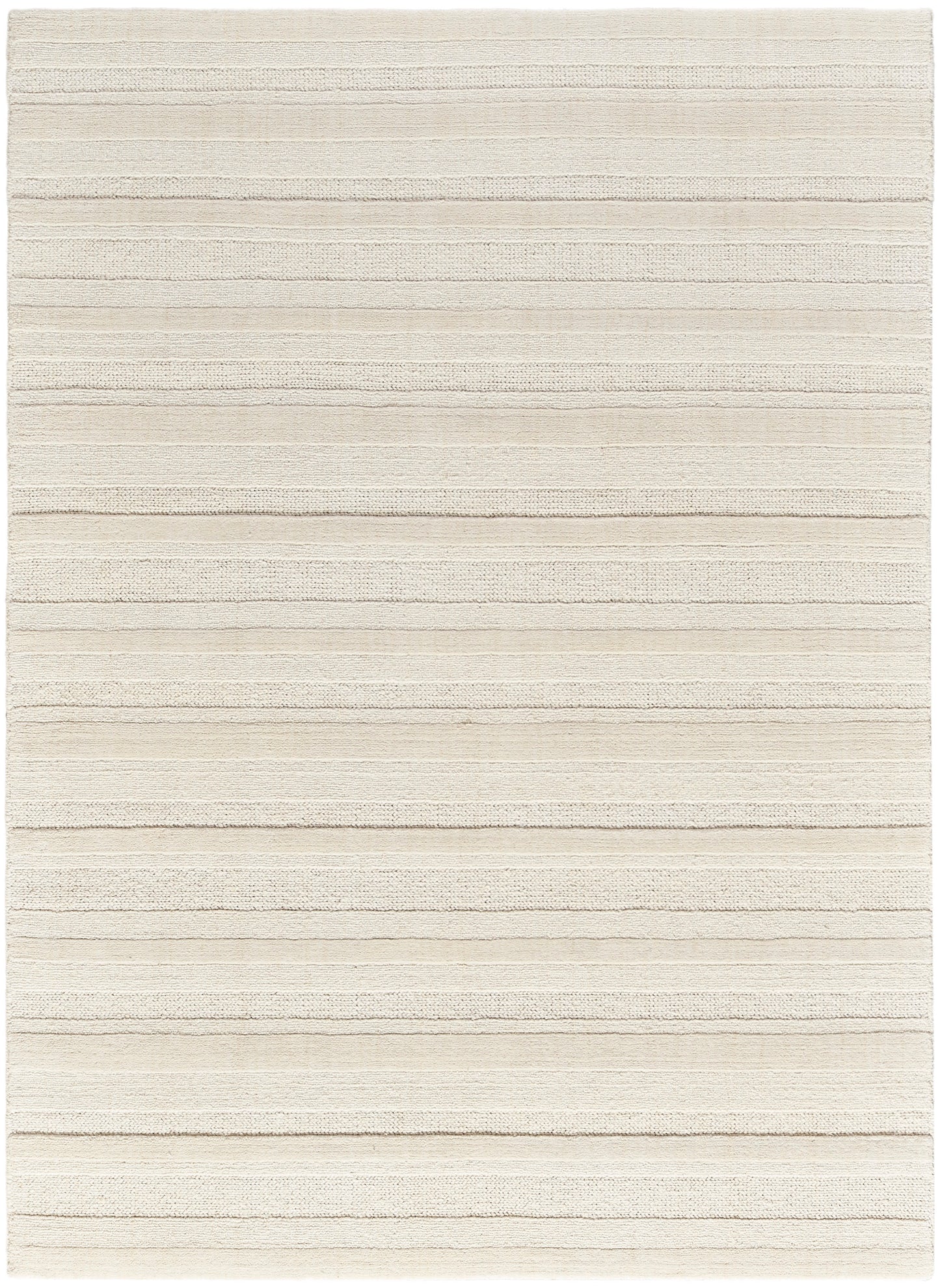 DKNY Pure Multi Weave MTW01 Ivory Traditional Loom knotted Rug