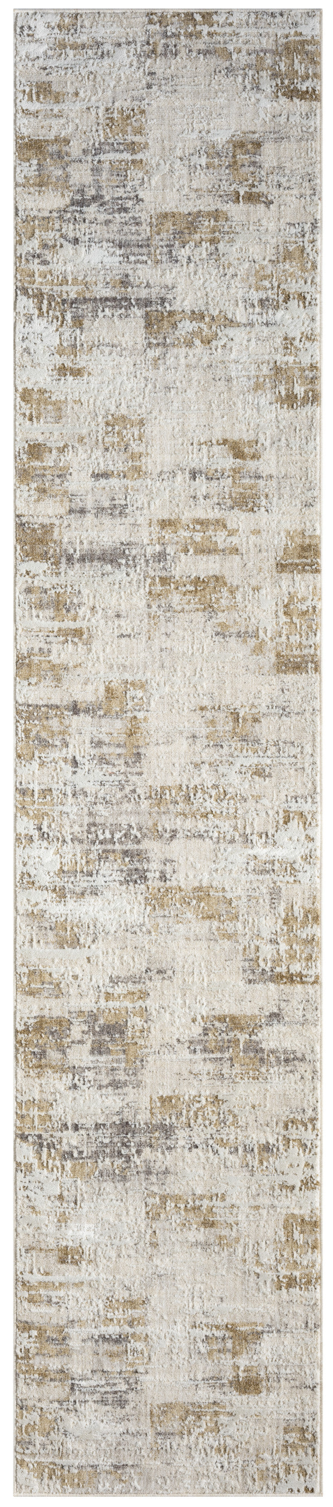 Calvin Klein CK078 Summit SUM01 Ivory Multicolor Contemporary Machine Woven Rug