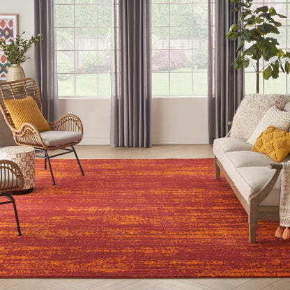 Nourison Home Nourison Essentials  Red  Contemporary