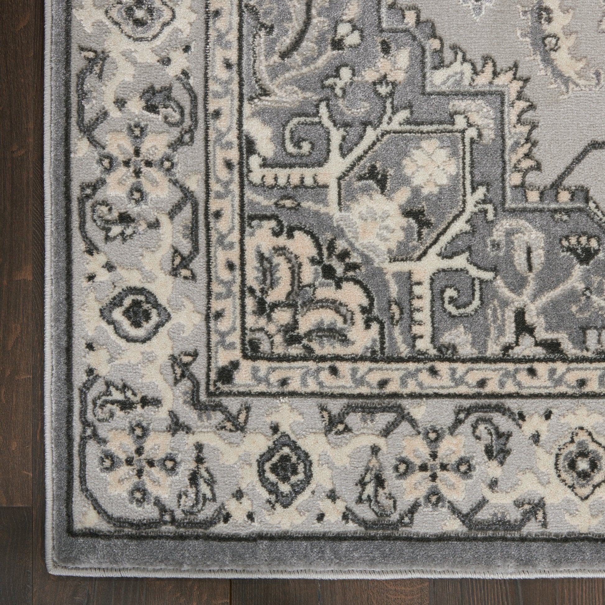 Nourison Home Grand Villa  Grey  Traditional