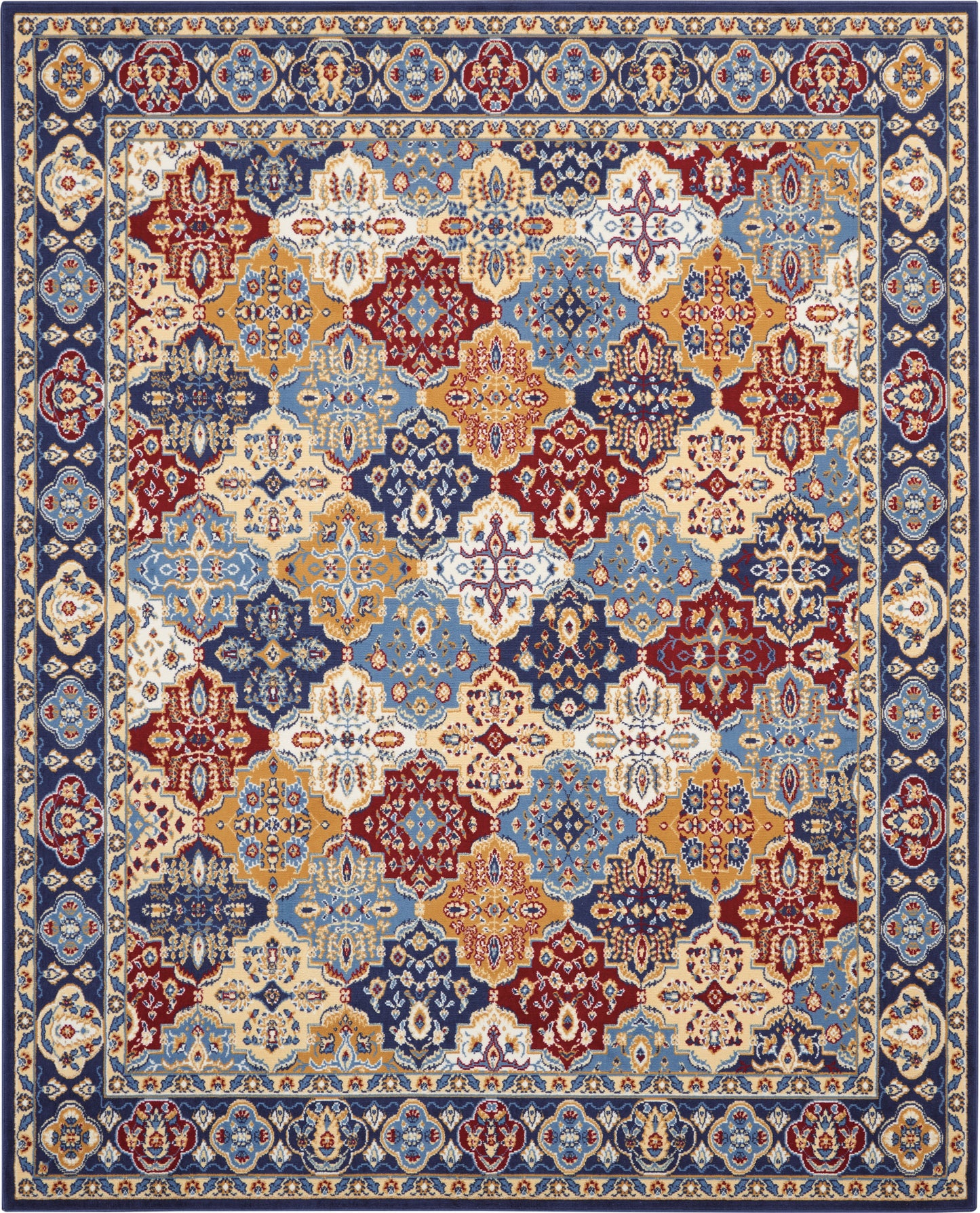 Nourison Home Grafix GRF31 Multicolor Traditional Power-loomed Rug
