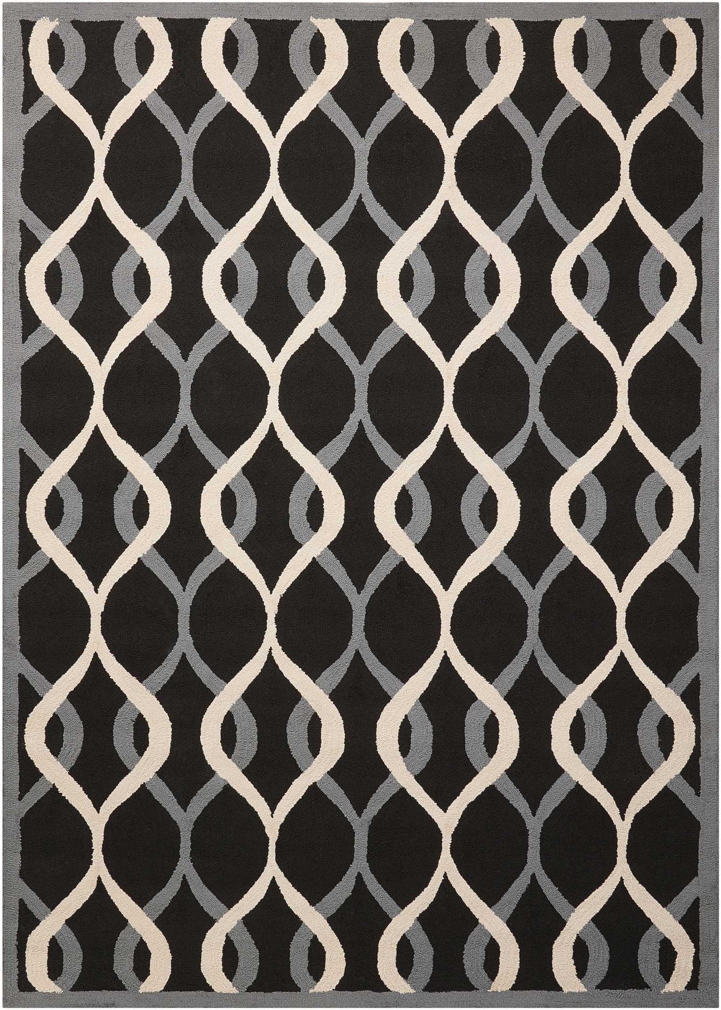 Nourison Home Decor  Black  Contemporary