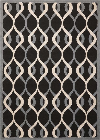 Nourison Home Decor  Black  Contemporary