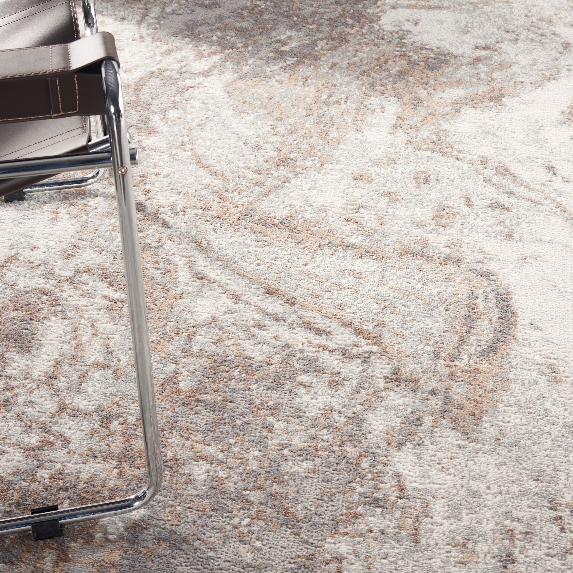 Nourison Home Elation  Ivory Grey  Contemporary