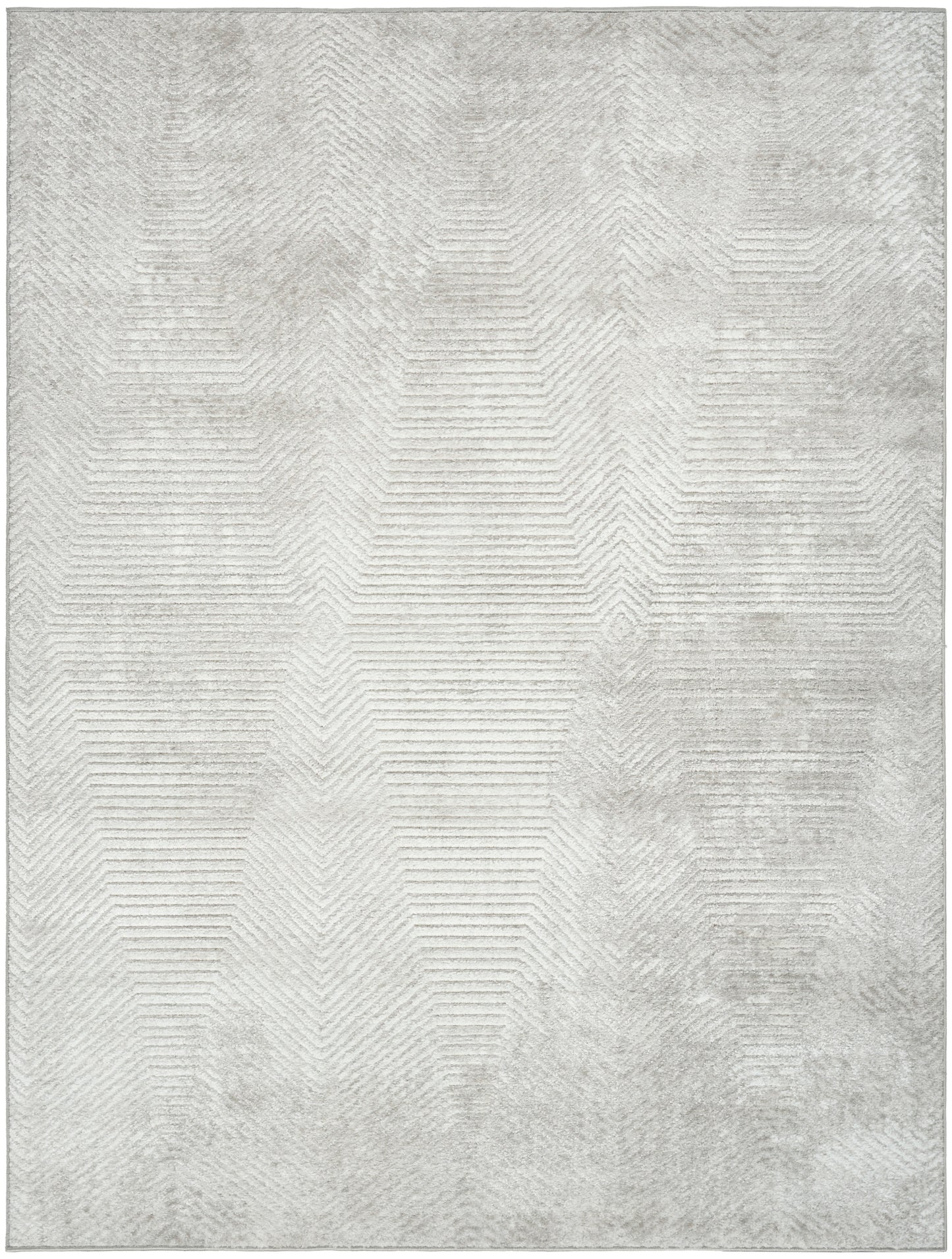 Nourison Home Dekor DEK04 Grey Traditional Machine Woven Rug